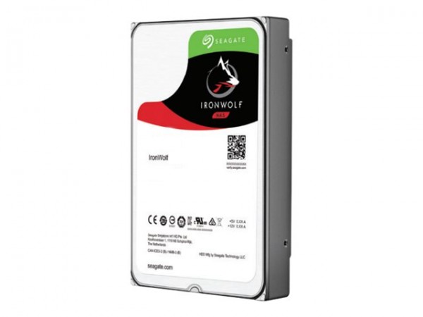 Seagate IronWolf ST12000VN0008 - Festplatte - 12 TB - intern - 3.5" (8.9 cm) - SATA 6Gb/s - 7200 rpm - Puffer: 256 MB