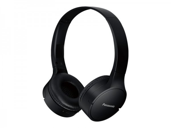 Panasonic RB-HF420BE - Kopfhörer mit Mikrofon - On-Ear - Bluetooth - kabellos - Schwarz