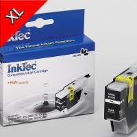 InkTec Tinte kompatibel zu Brother LC1280XLBK schwarz 28,5ml Große Füllmenge