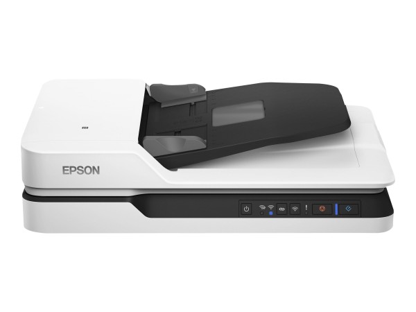 Epson WorkForce DS-1660W - Dokumentenscanner - Duplex - A4 - 1200 dpi x 1200 dpi - bis zu 25 Seiten/Min. (einfarbig) / bis zu 25 Seiten/Min. (Farbe) - automatischer Dokumenteneinzug (50 Blätter) - bis zu 1500 Scanvorgänge/Tag - USB 3.0, Wi-Fi(n)