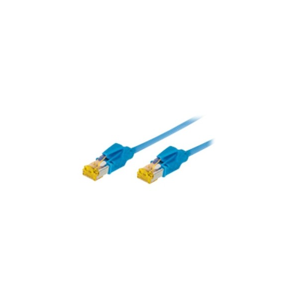 exertis Connect - Patch-Kabel - RJ-45 (M) zu RJ-45 (M) - 1 m - SFTP - CAT 6a - halogenfrei - Blau