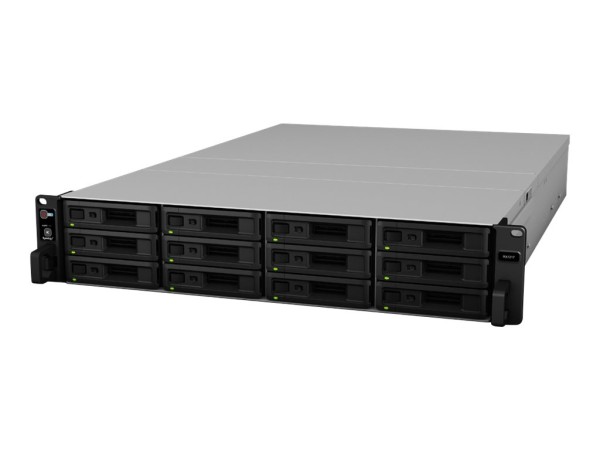 Synology RX1217RP - Speichergehäuse - 12 Schächte (SATA-600) - Rack - einbaufähig - 2U