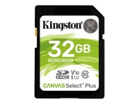 Kingston Canvas Select Plus - Flash-Speicherkarte SDHC UHS-I - SDS2/32GB