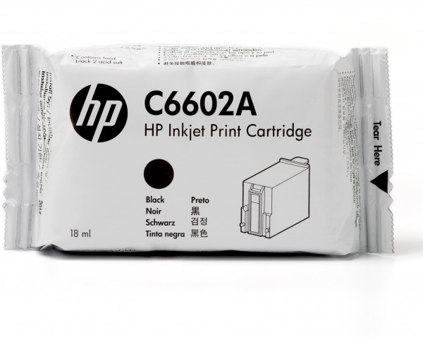 HP Tinte C6602A schwarz