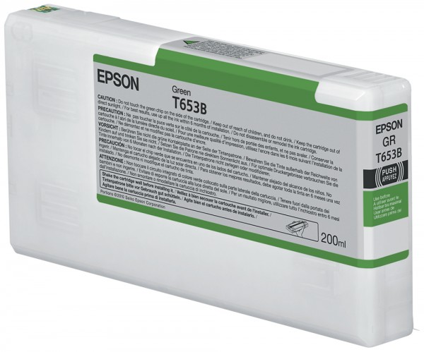 Epson Tinte C13T653B00 T653B grün 200 ml 1 Stück