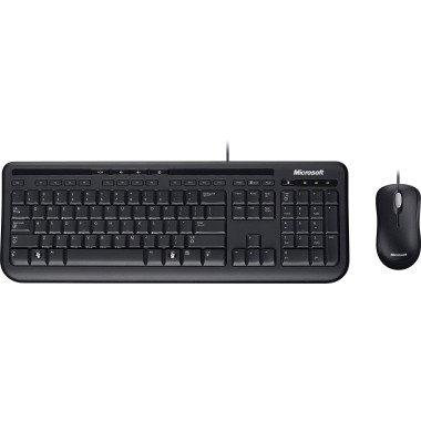 Microsoft Wired Desktop 600 - Tastatur-und-Maus-Set - USB - Deutsch