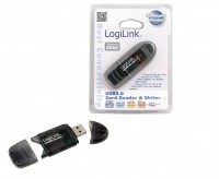 LogiLink Cardreader USB 2.0 Stick for SD/MMC CR0007