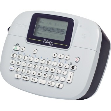 Brother P-Touch PT-M95 - Beschriftungsgerät - s/w - Thermotransfer - Rolle (1,2 cm) - 203 dpi - bis zu 7.5 mm/Sek. - 2-zeiliger Druck
