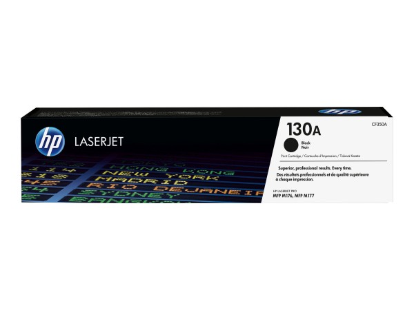 HP 130A - Schwarz - Original - LaserJet - Tonerpatrone (CF350A) - für Color LaserJet Pro MFP M176n, MFP M177fw