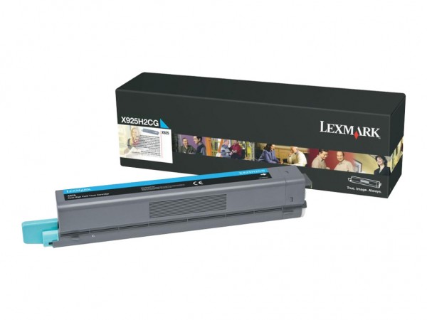 Lexmark Toner X925H2CG cyan 7.500 Seiten 1 Stück
