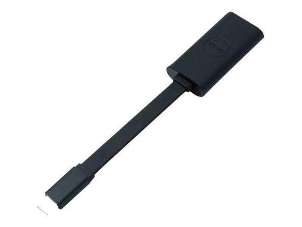 Dell - Netzwerkadapter - USB-C - Gigabit Ethernet - Schwarz - für Inspiron 5502; Latitude 3120, 73XX, 74XX, 94XX, 95XX; Precision Mobile Workstation 35XX