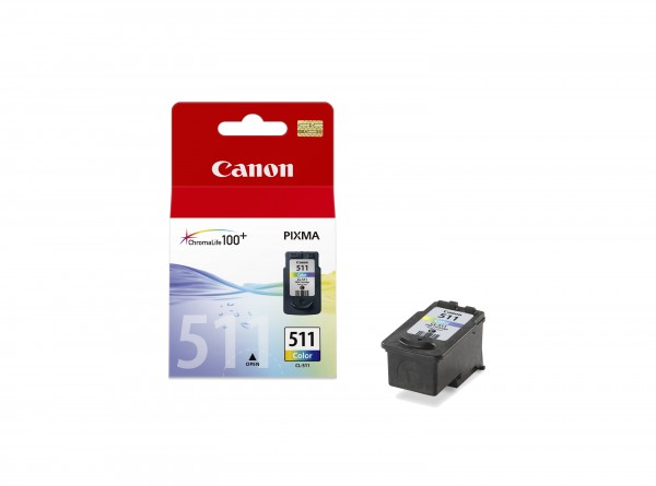 Canon Tinte 2972B009 CL-511 C/M/Y 244 Seiten 9 ml 1 Stück