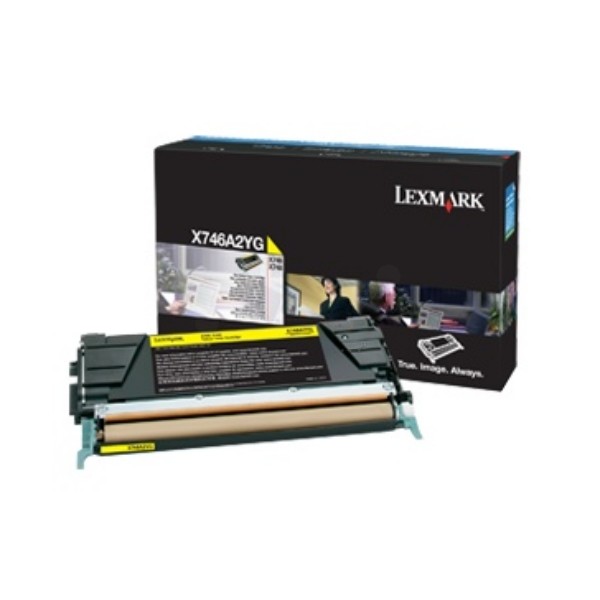 Lexmark Toner X746A3YG gelb 7.000 Seiten 1 Stück