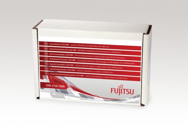 Fujitsu Consumable Kit: 3740-500K - Scanner - Verbrauchsmaterialienkit - für fi-7600, 7700, 7700S