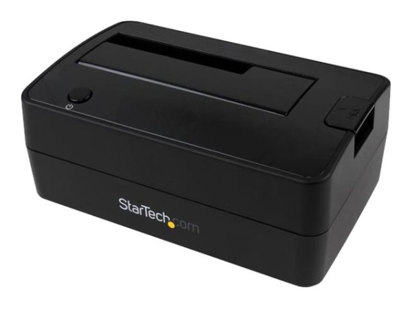 StarTech USB 3.1 (10 Gbit/s) Festplatten Dockingstation für 2,5 (6,4cm) / 3,5 (8,9 cm) SATA SSD / HDD mit UASP - Speicher-Controller mit Datenanzeige, Netzanzeige - 2.5", 3.5" (6.4 cm, 8.9 cm) - USB 3.1 (Gen 2) - Schwarz