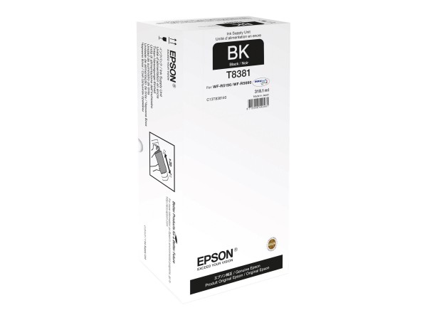 Epson Nachfülltinte C13T838140 T8381 schwarz 20.0000 Seiten 318,1 ml 1 Stück