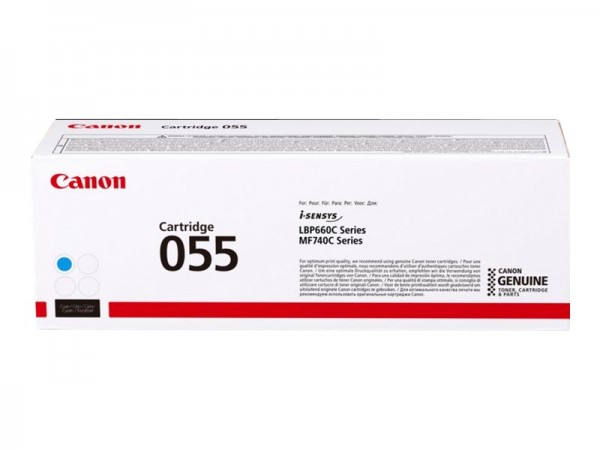 Canon Toner 3015C002 055 Cyan 2.100 Seiten 1 Stück