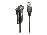 Lindy USB Seriell Konverter Lite - Serieller Adapter - USB - RS-232