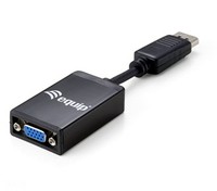 equip DisplayPort VGA Kabelschnittstellen-/adapter Konverter Schwarz 133435
