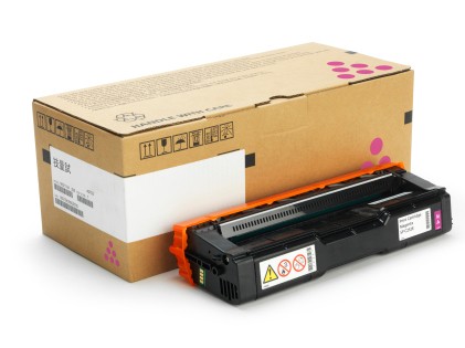 Ricoh Toner 407718 Magenta 6000 Seiten Große Füllmenge 1 Stück