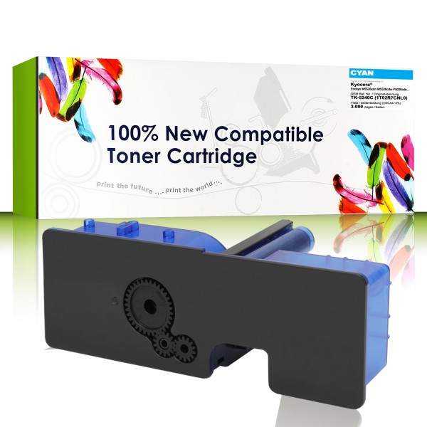 CartridgeWeb Toner kompatibel zu Kyocera/Mita 1T02R7CNL0 TK-5240 C Cyan 3.000 Seiten 1 Stück