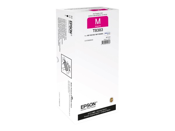 Epson T8383 - 167.4 ml - Magenta - Original - Nachfülltinte - für WorkForce Pro WF-R5190, WF-R5190DTW, WF-R5690, WF-R5690DTWF, WF-R5690DTWFL