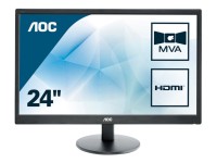 AOC TFT-Monitor Value M2470SWH 23.6 Zoll 1920 x 1080 1 ms M2470SWH Schwarz