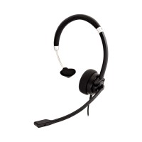 V7 HA401 - Headset - On-Ear - kabelgebunden - 3,5 mm Stecker - Schwarz