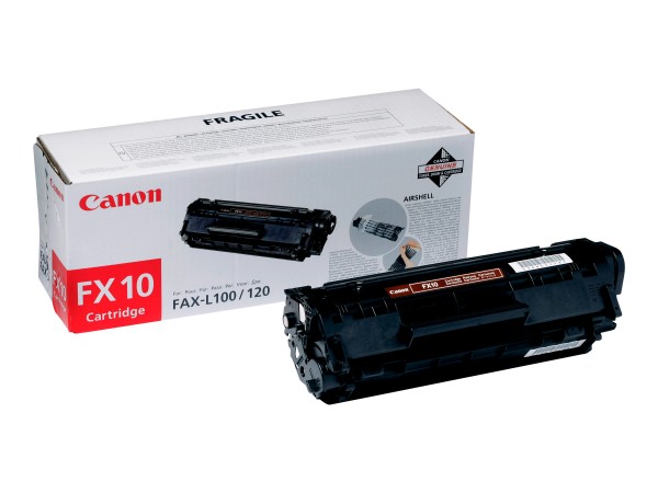 Canon FX-10 - Schwarz - Original - Tonerpatrone - für i-SENSYS FAX-L140, L160, MF4018, MF4270, MF4320, MF4330, MF4340, MF4350, MF4370, MF4380