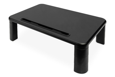 DIGITUS Ergonomic Monitor Riser - Aufstellung - für Monitor - Schwarz