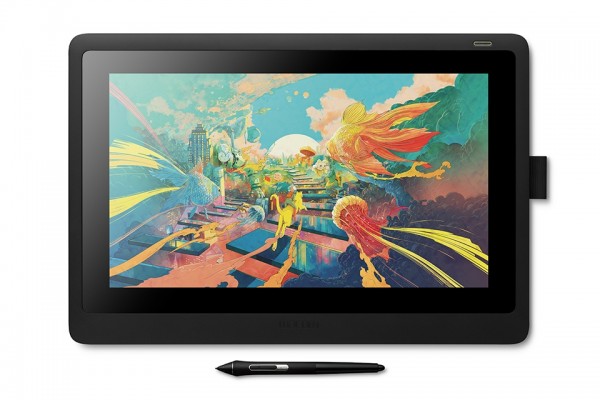 Wacom Cintiq 16 - Digitalisierer mit LCD Anzeige - 34.5 x 19.4 cm - elektromagnetisch - kabelgebunden - HDMI, USB 2.0