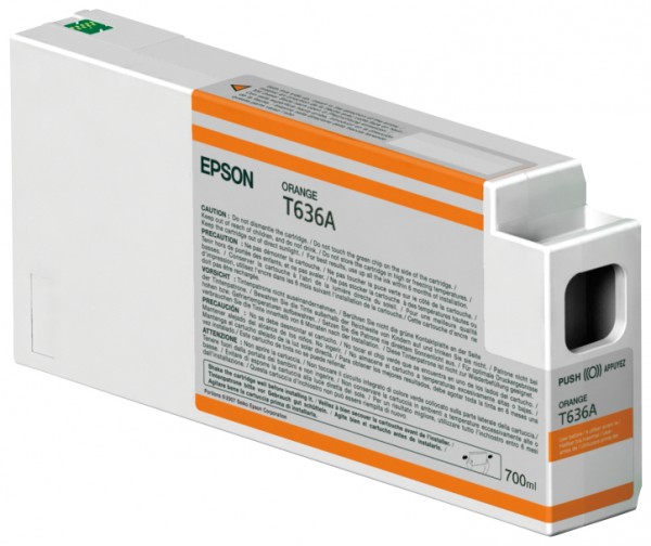 Epson Tinte C13T636A00 T636A Orange 700 ml 1 Stück